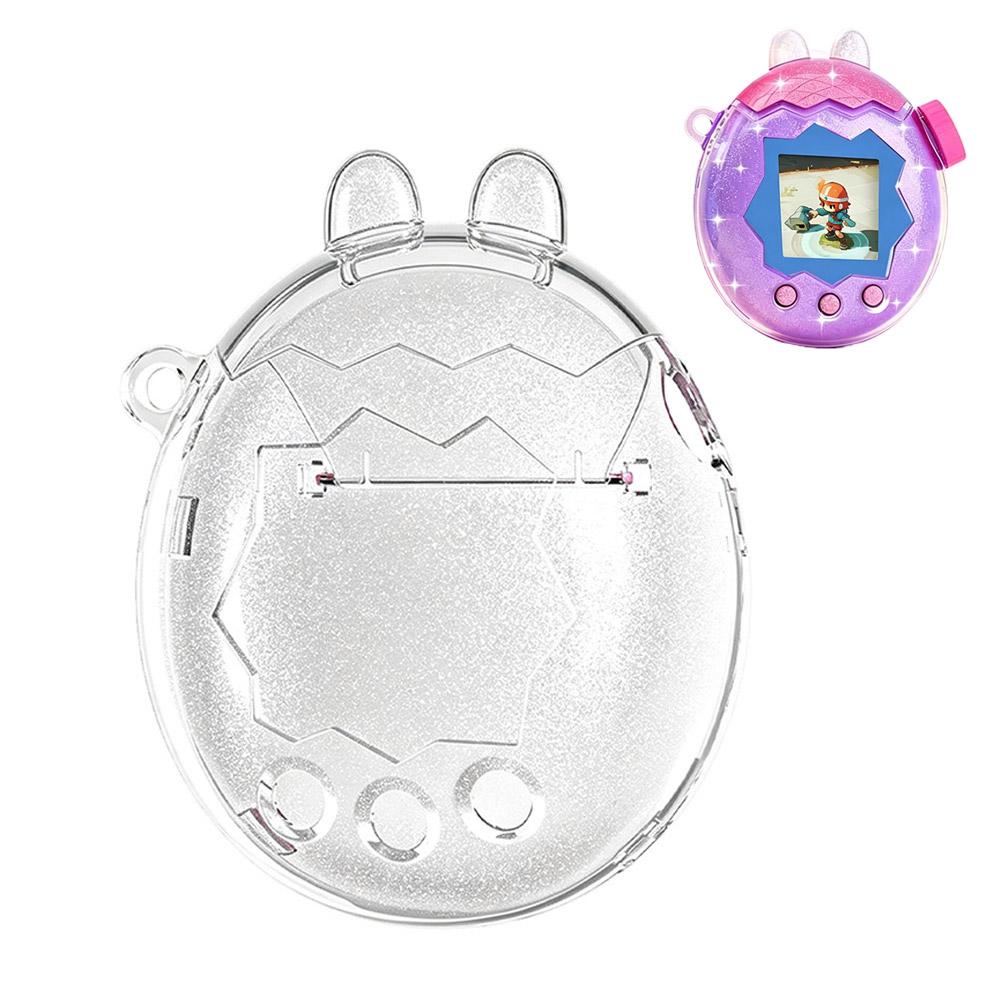 Headphone Case Hard - Niedliche Hasenohren-Hülle für Tamagotchi Paradise, transparente