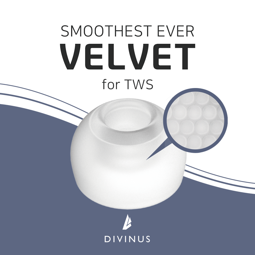 Wireless Earbuds Tws - ELOIT/ Divinus Samt-Ohrstöpsel für TWS Wireless-Kopfhörer,