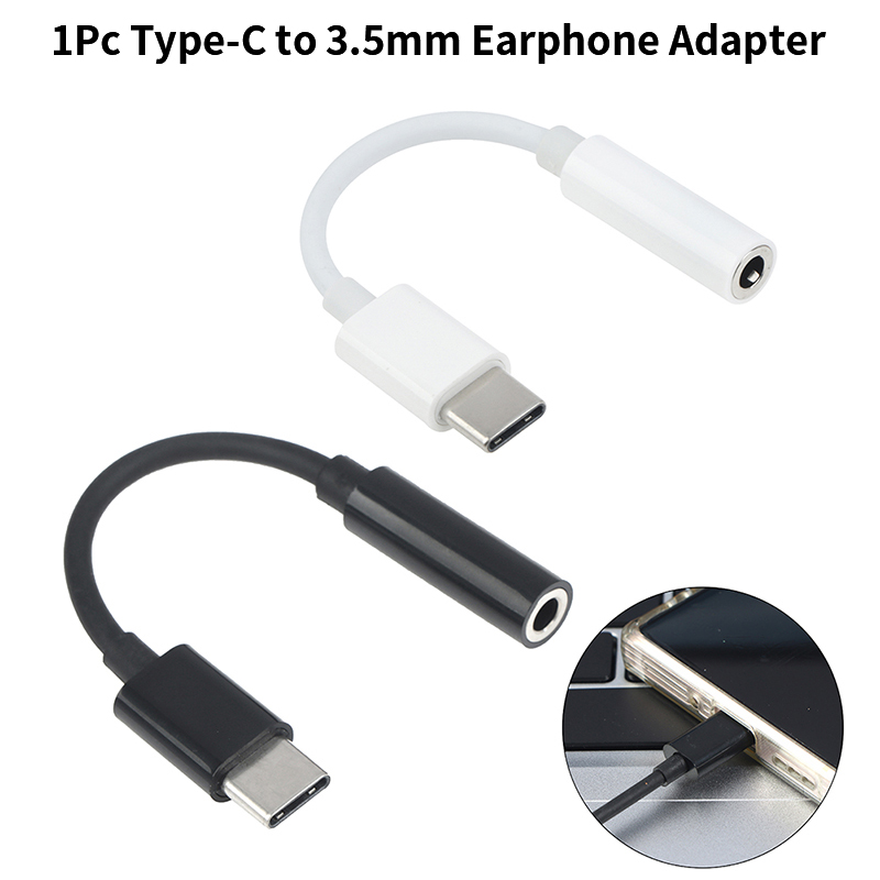 Earphone Splitter Jack - Typ-C zu 3,5mm AUX-Klinkenstecker Kopfhörer-Audio-Adapter Audio-Splitter