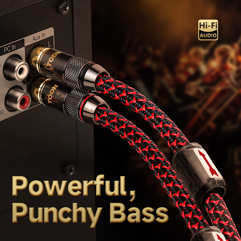 TODN 1 Paar RCA-Audiokabel 2 R – Audio Splitter Y Bewertung und Preis
