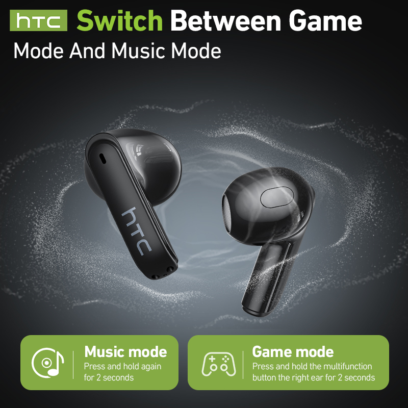 hTC Kabellose Gaming-Ohrhörer  – Earbuds Charging Case Bewertung und Preis