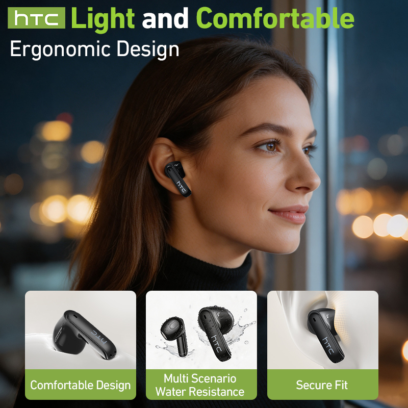 hTC Kabellose Gaming-Ohrhörer  – Earbuds Charging Case Bewertung und Preis