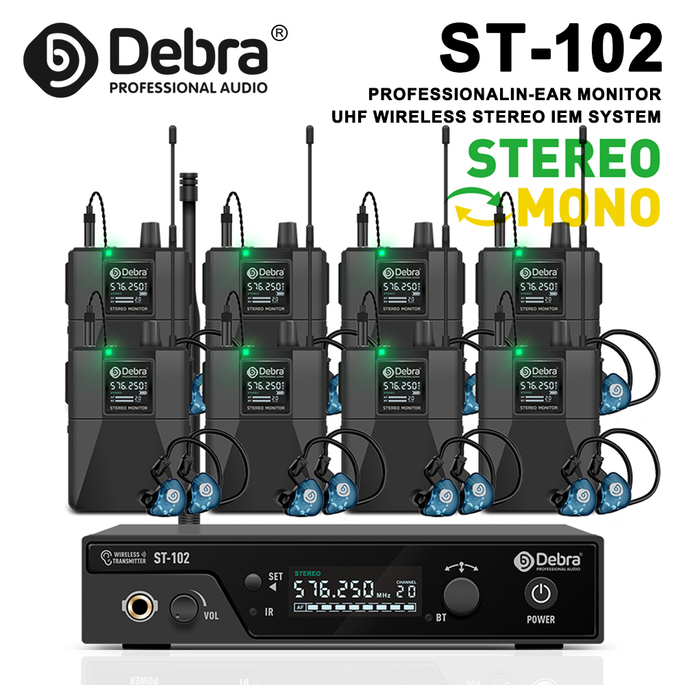 Debra ST-102 UHF IEM Stereo Dr – In Ear Monitor Iem Bewertung und Preis